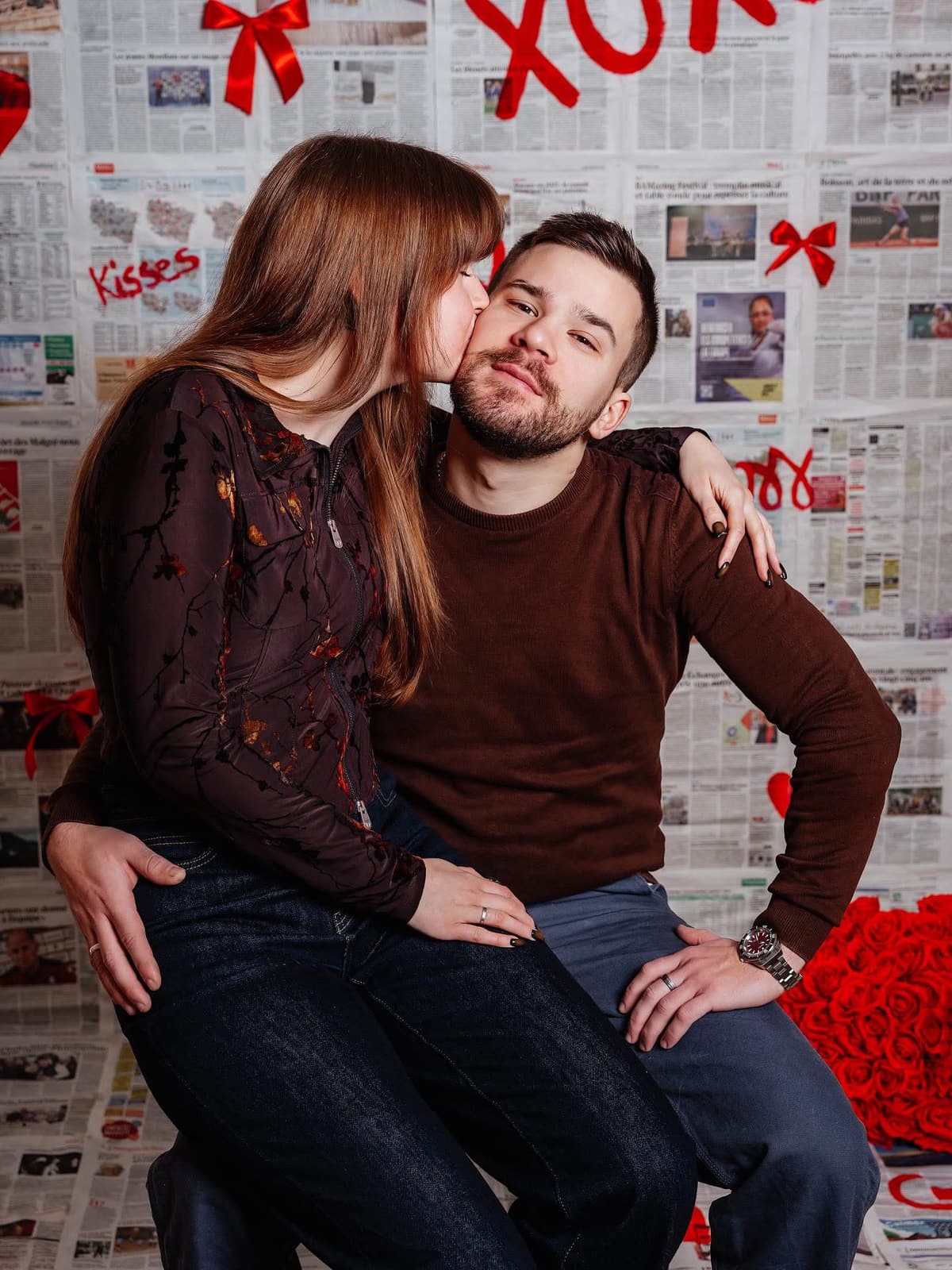 Couple complice lors d une séance photo en extérieur en Moselle par VDL Photographe